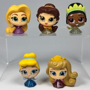 Disney Doorables JEWELED PRINCESSES Series 6 Special Edition Complete Retired